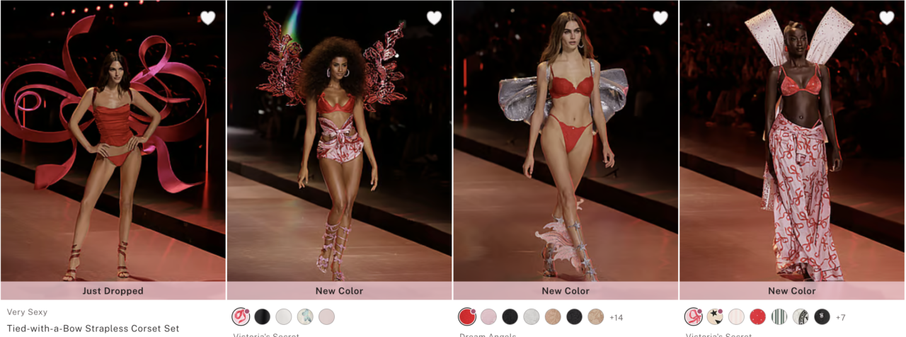 VICTORIA'S SECRET FASHION SHOW 2024 SHOPPING (ONLINE)